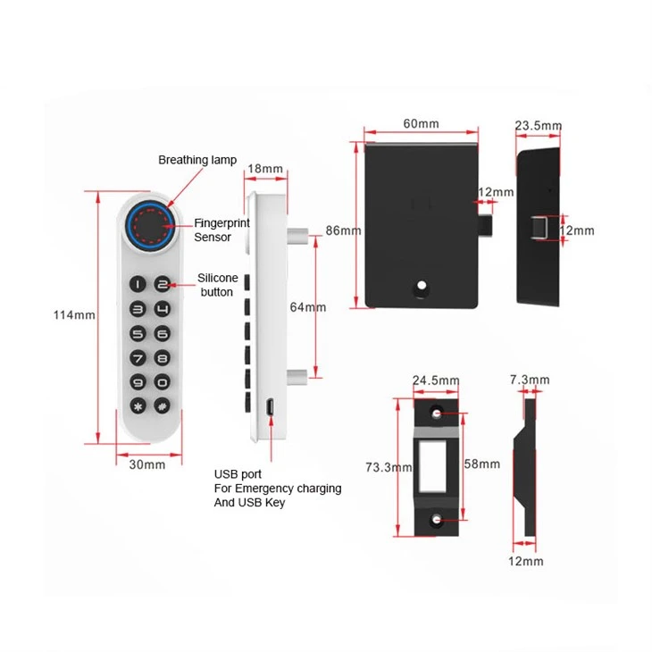 Digital Cabinet Lock price